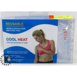 COOLHEAT REUSABLE NECK & SHOULDER HEATING PAD