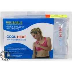 COOLHEAT REUSABLE NECK & SHOULDER HEATING PAD