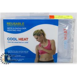 COOLHEAT REUSABLE NECK & SHOULDER HEATING PAD