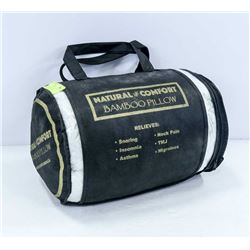 NEW BAMBOO QUEEN SIZE NATURAL COMFORT PILLOW