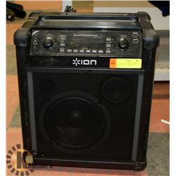 ION BLOCK ROCKER BLUETOOTH SPEAKER W/ AM/FM RADIO