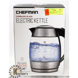 CHEFMAN CORDLESS KETTLE W/ TEA INFUSER BUILT IN