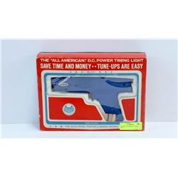 VINTAGE AUTOMOBILE TIMING LIGHT.