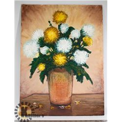 ORIGINAL OIL PAINTING SIGNED M. HOLMES FROM MARY