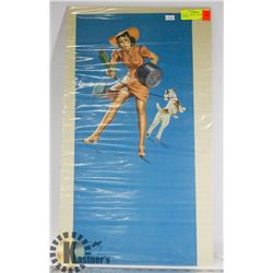 ORIGINAL 1940S PIN UP POSTERE BY ELVGREN.