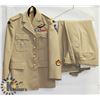 Image 1 : CANADIAN MILITARY UNIFORM 22 REGIMENT KHAKI.