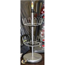 SHOE RACK HOLDS 12 PAIRS