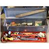 Image 1 : BEACH METAL TOOL BOX W/TOOLS