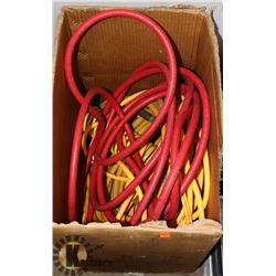 BOX OF AIR HOSES VARIOUS LENGTHS AND SIZES