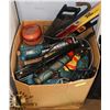 Image 1 : LARGE BOX OF SHOP MISCELLANEOUS