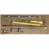 Image 1 : LOT OF TOOLS INCLUDED SPLITTING AXE, SLEDGE HAMMER