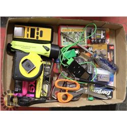 JUNK DRAWER LOT - NEW MAKE-UP, NEW BATTERIES, TOOL