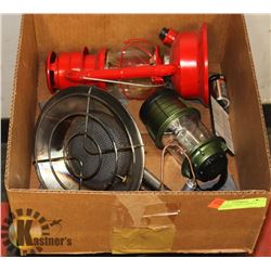 BOX WITH CAMPING/SURVIVAL GEAR INCL.