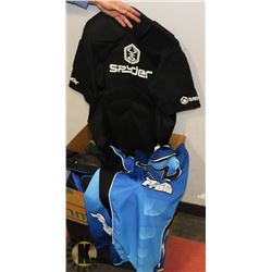 LARGE BOX FULL OF QUALITY MOTORCYCLE GEAR -