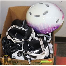 BOX W/PAIR OF GRAVITY "GHOST" ROLLER