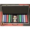 Image 1 : NEW COMPLETE LARGE POKER SET IN METAL
