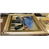 Image 1 : LARGE GOLD TONE ORNATE FRAMED MIRROR
