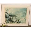 Image 1 : BLUE ROCK NUMBERED ART 26" X 22"