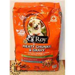 OL' ROY DOG FOOD 8KG ***DAMAGED BAG***