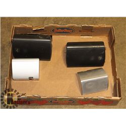 FLAT OF 2 PAIRS OF SPEAKERS