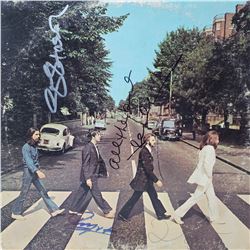 Signed by The Beatles, Abbey Road Album Cover