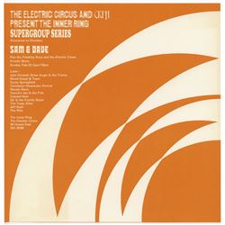 SAM & DAVE ,Jeff Beck, THE WHO,  Moody Blues Original 1969 Electric Circus Handbill