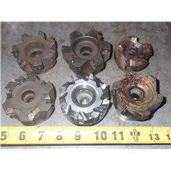 (6) Face Mill Cutters