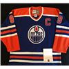 Image 2 : WAYNE GRETZKY SIGNED OILERS CAPTAIN JERSEY (WG AUTHENTIC)