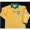 Image 1 : Pele Signed Vintage Team Brazil World Cup Long Sleeve #10 Jersey (PSA COA) **RARE**