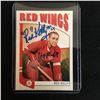 Image 1 : RED KELLY SIGNED HOCKEY CARD