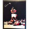 Image 1 : VERY RARE CASSIUS CLAY SIGNED 8X10 BOXING PHOTO (JSA COA)