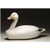 Image 1 : HAND-CARVED HOLLOW SNOW GOOSE BY VIRGIL