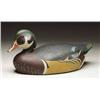 Image 1 : CARVED WOOD DUCK DECOY BY KEN HARRIS OF