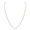 Image 1 : Mens Diamond Solitaire Linked 24" Necklace 11.00 Cttw 10kt Yellow Gold