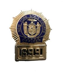 NYPD Blue Officers Badge