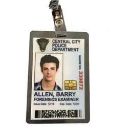 The Flash TV Barry Allen (Grant Gustin) ID Badge