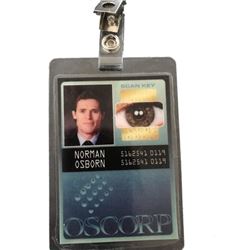 Spider-Man (2002) Norman Osborn (Willem Dafoe) ID Badge Movie Props