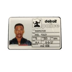 Beverly Hills Cop Axel Foley (Eddie Murphy) Badge Movie Props