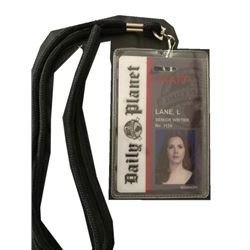 Man of Steel Lois Lane (Amy Adams) Press Badge Movie Props