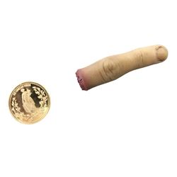 John Wick: Chapter 3 Gold Coin & Severed Finger Movie Props