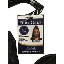 The Mayor TV Show Valentina (Lea Michele) ID Badge