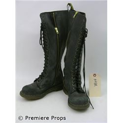 Halloween 2 Mya Rockwell (Brea Grant) Boots Movie Props