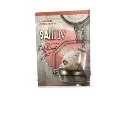 Saw IV Betsy Russell Signd DVD Cover