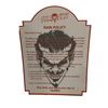 Image 1 : Hell Fest Rain Policy Sign Movie Props