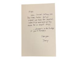 Saw IV Note to Rig Movie Props