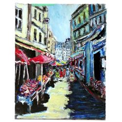 Big Eyes Walter (Christophe Waltz) Screen Used Cenic Painting Movie Props