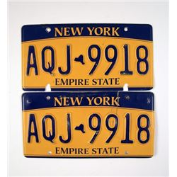 Southpaw Billy Hope (Jake Gyllenhaal) License Plates Movie Props