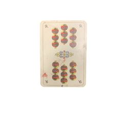 Inglourious Basterds Bloody 'Marco Polo' Card Movie Props