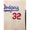 Image 2 : Dodger Sandy Koufax Signed Jersey Framed