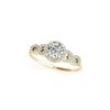 Image 1 : 1.33 ctw Certified VS/SI Diamond Ring 18K Yellow Gold
